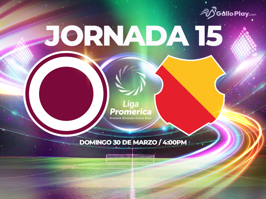 El partido de Saprissa vs Heredia por la Jornada 15 de la Liga Promerica. 